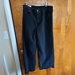 GAP Sky High Wide Leg Jeans